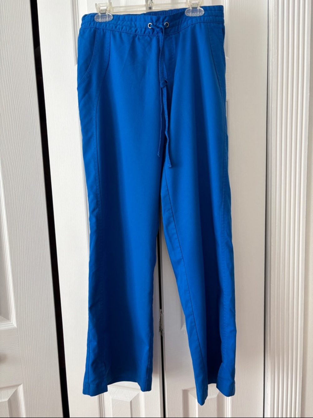 Women’s Royal Blue Drawstring Scrub Pants